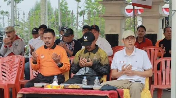 Sekda Hadiri Senam Bersama Penasehat DWP Provinsi Jambi Minggu (30/07/23)