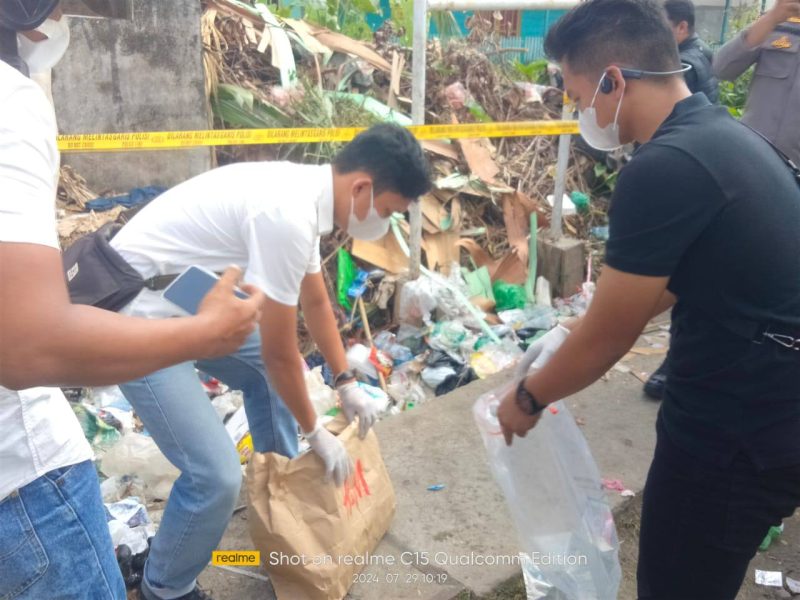 Penemuan Jasad Bayi di Jalan Kapten Piere Tendean (Bengkinang Ujung) Senin (29/07/24)