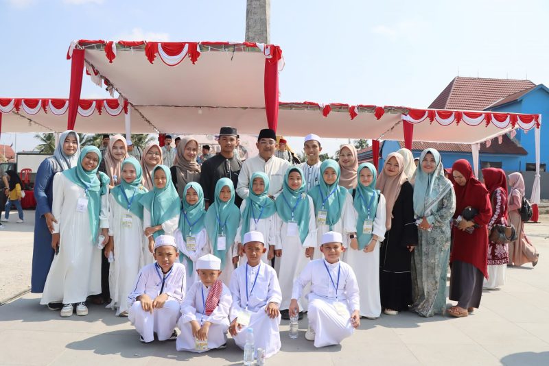 Bupati Buka Kegiatan Festival Anak Sholeh di Tanjung Jabung Barat Minggu (28/07/24)