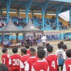 Pembukaan Jambi School Football League (JSFL) 2025 Senin (10/11/25).