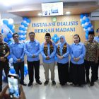 Bupati Anwar Sadat didampingi ketua TP PKK dan sejumlah Pejabat Mesmikan Pengembangan Layanan Hemodialisa RSUD K.H. Daud Arif 