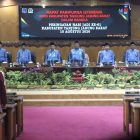 Rapat Paripurna Istimewa DPRD Tanjab Barat dalam rangka hari jadi Kabupaten Tanjung Jabung Barat Senin (10/08/26).